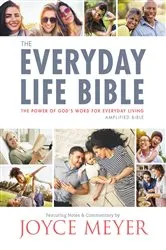 Book cover of The Everyday Life Bible by Joyce Meyer