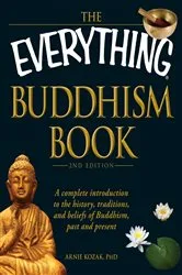 Book cover of The Everything Buddhism Book by Unknown
