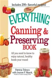 Book cover of The Everything Canning and Preserving Book by Patricia Telesco