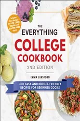 Book cover of The Everything College Cookbook, 2nd Edition by Emma Lunsford