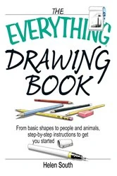 Book cover of The Everything Drawing Book by Helen South