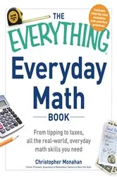 Book cover of The Everything Everyday Math Book by Unknown