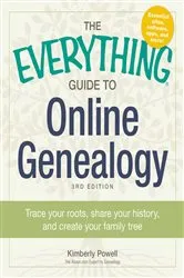 Book cover of The Everything Guide to Online Genealogy by Kimberly Powell