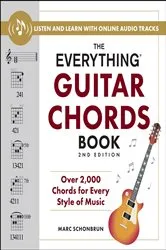 Book cover of The Everything Guitar Chords Book, 2nd Edition by Marc Schonbrun