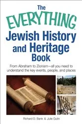 Book cover of The Everything Jewish History and Heritage Book by Richard D Bank