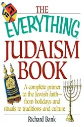 Book cover of The Everything Judaism Book by Richard D Bank