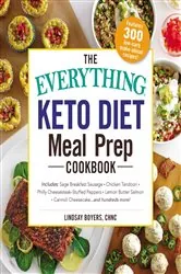 Book cover of The Everything Keto Diet Meal Prep Cookbook by Lindsay Boyers