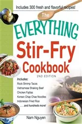 Book cover of The Everything Stir-Fry Cookbook by Nam Nguyen