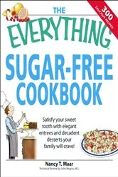 Book cover of The Everything Sugar-Free Cookbook by N/A