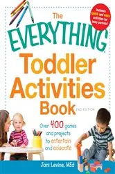 Book cover of The Everything Toddler Activities Book by Joni Levine