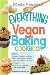 Book cover of The Everything Vegan Baking Cookbook by Lorena Novak Bull