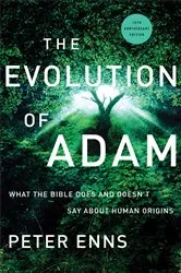 Book cover of The Evolution of Adam by Peter Enns