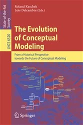 Book cover of The Evolution of Conceptual Modeling by Roland Kaschek