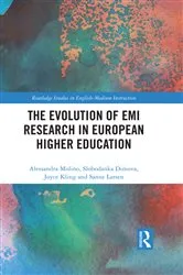 Book cover of The Evolution of EMI Research in European Higher Education by Alessandra Molino