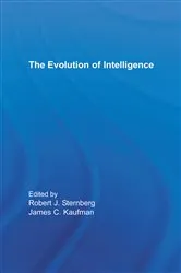 Book cover of The Evolution of Intelligence by Robert J. Sternberg
