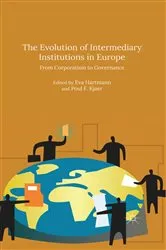 Book cover of The Evolution of Intermediary Institutions in Europe by Poul F Kjaer