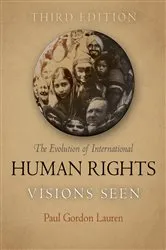 Book cover of The Evolution of International Human Rights (3rd ed.) by Paul Gordon Lauren