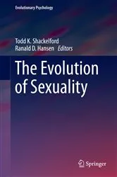 Book cover of The Evolution of Sexuality by Todd K. Shackelford