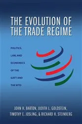Book cover of The Evolution of the Trade Regime by John H. Barton