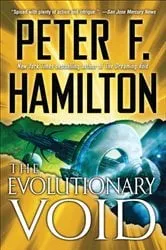 Book cover of The Evolutionary Void (with bonus short story If At First...) by Peter F. Hamilton