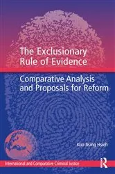Book cover of The Exclusionary Rule of Evidence by Unknown