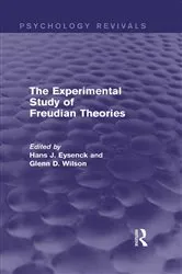 Book cover of The Experimental Study of Freudian Theories (Psychology Revivals) by Hans J. Eysenck
