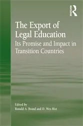 Book cover of The Export of Legal Education by D. Wes Rist
