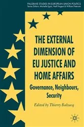 Book cover of The External Dimension of EU Justice and Home Affairs by T. Balzacq