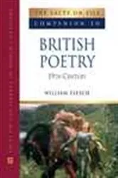 Book cover of The Facts on File Companion to British Poetry, 19th Century by William Flesch