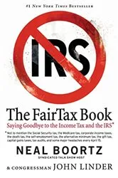 Book cover of The Fair Tax Book by Neal Boortz