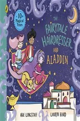 Book cover of The Fairytale Hairdresser and Aladdin by Abie Longstaff