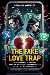 Book cover of The Fake Love Trap by Miranda Wheeler