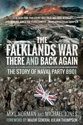 Book cover of The Falklands Wary—There and Back Again by Mike Norman