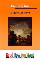 Book cover of The False Nun by Jacques Casanova de Seingalt