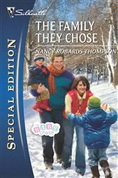 Book cover of The Family They Chose by Nancy Robards Thompson