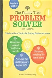 Book cover of The Family Tree Problem Solver by Marsha Hoffman Rising