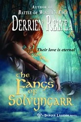 Book cover of The Fangs of Solvyngarr by Derrien Relyea