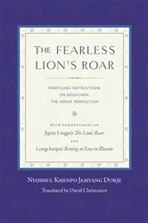 Book cover of The Fearless Lion's Roar by Nyoshul Khenpo