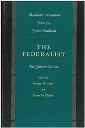 Book cover of The Federalist by Alexander Hamilton