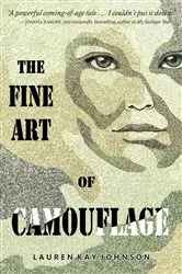 Book cover of The Fine Art of Camouflage by Johnson, Lauren, Kay