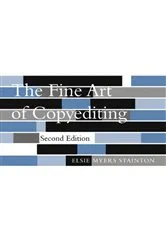 Book cover of The Fine Art of Copyediting (2nd ed.) by Unknown