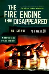 Book cover of The Fire Engine that Disappeared by Maj Sjowall