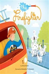 Book cover of The Firefighter by Jenny Goebel