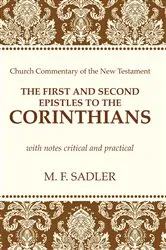 Book cover of The First and Second Epistle to the Corinthians by M. F. Sadler