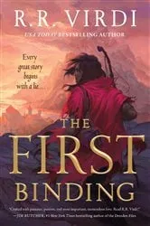 Book cover of The First Binding by R.R. Virdi