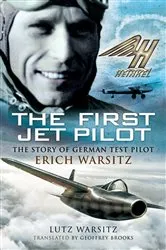 Book cover of The First Jet Pilot by Lutz Warsitz