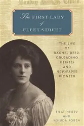 Book cover of The First Lady of Fleet Street by Eilat Negev