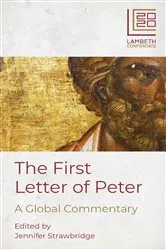 Book cover of The First Letter of Peter by Jennifer Strawbridge