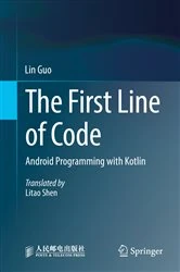 Book cover of The First Line of Code by Lin Guo