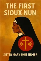 Book cover of The First Sioux Nun: Sister Marie-Josephine Nebraska, SGM, 1859-1894 by Sister Mary Ione Hilger